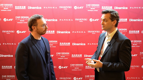 Chris Hamilton, global design director at Changan Light Commercial Vehicles at CDN Beijing 2026.