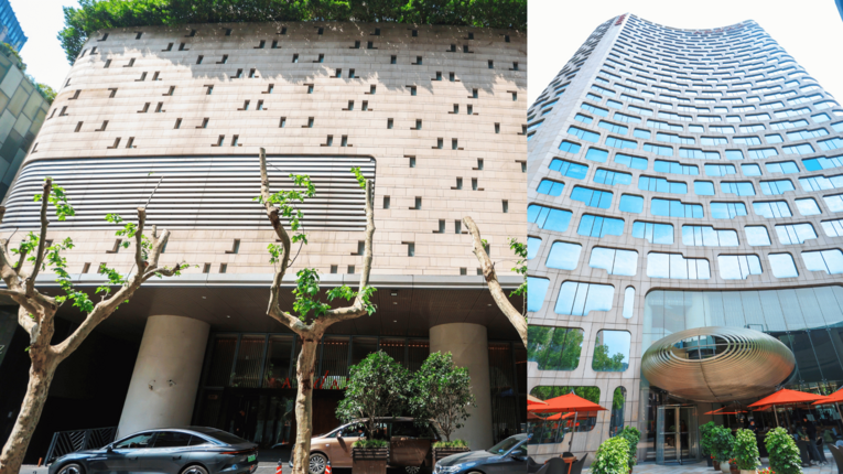 The Langham, Shanghai, Xintiandi exterior.